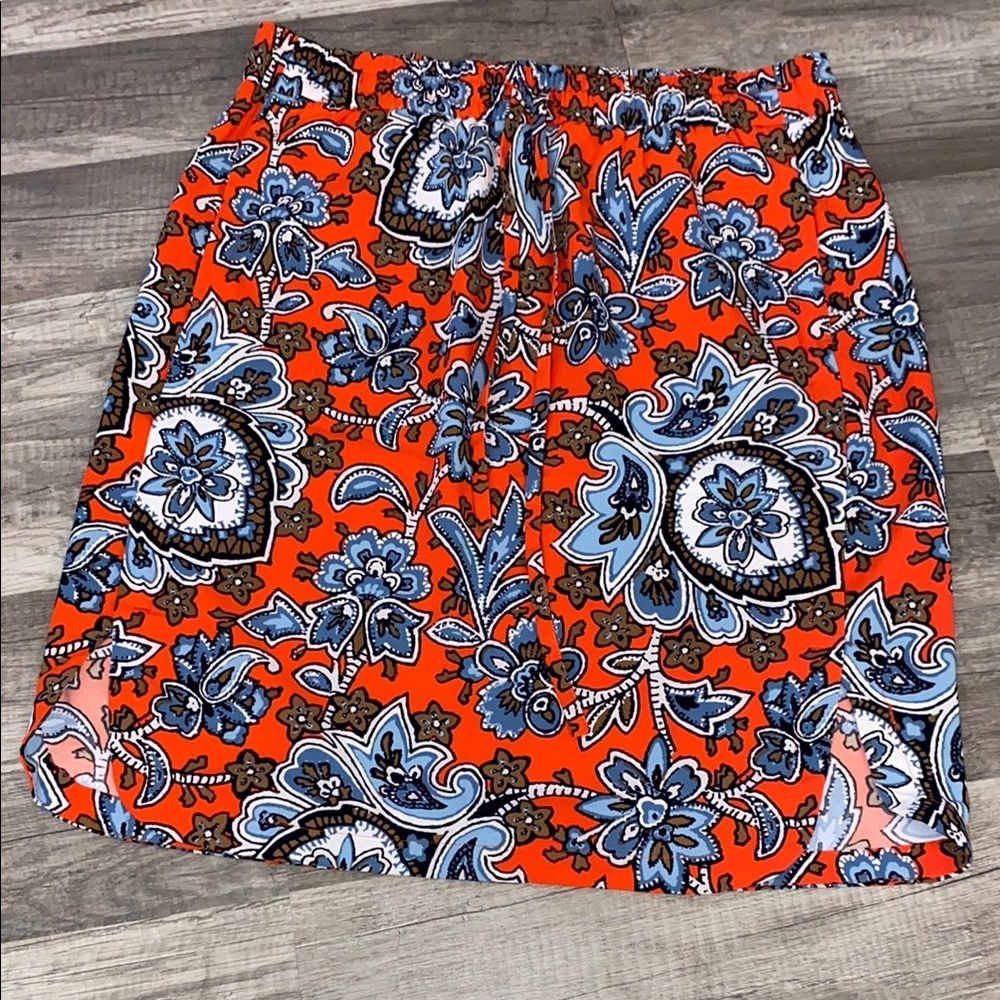 💜 2/$25 Colorful Paisley Print Skirt - Picture 2 of 2